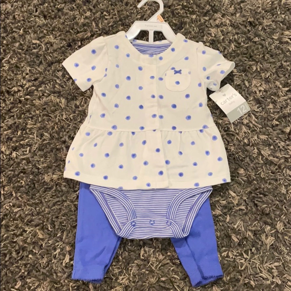 NWT Carter's Polkadot set